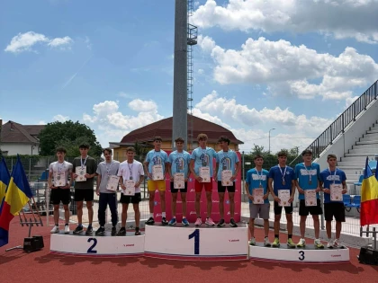 Aur după 30 de ani pentru ștafeta CSS Gloria Arad! Atleții arădeni au cucerit medalii de toate culorile la Naționalele U20
