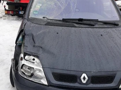 Autorul accidentului de la Cuvin a fost prins de polițiștii din Reșița