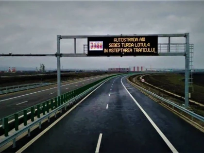 Autostrada Aiud - Turda a fost deschisă circulației