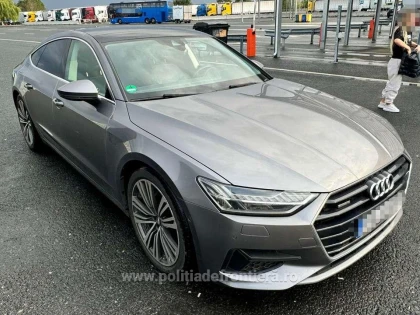Autoturism căutat de autoritățile din Germania, descoperit în PTF Nădlac II