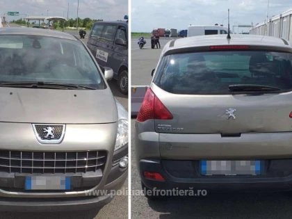 Autoturism căutat de autorităţile din Italia, depistat în vama Nădlac   