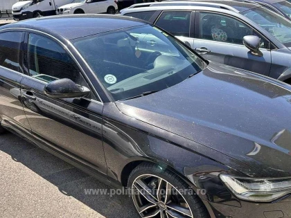 Autoturism dat în urmărire de autoritățile din Danemarca, descoperit în PTF Nădlac II