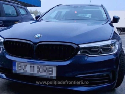 Autoturism de lux căutat de autoritățile din Germania, descoperit în P.T.F. Nădlac