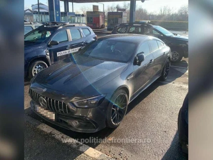 Autoturism în valoare de 83.000 de euro căutat de autoritățile din Austria, depistat în trafic de polițiștii de frontieră arădeni
