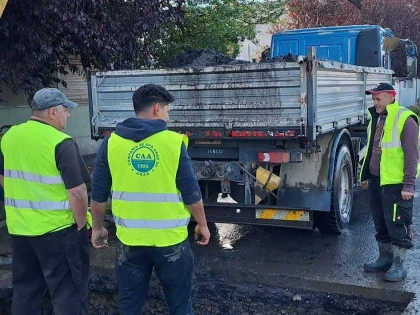 Avarie la rețeaua de apă din Arad. Furnizarea este întreruptă pe un tronson al străzii Aurel Ardelean