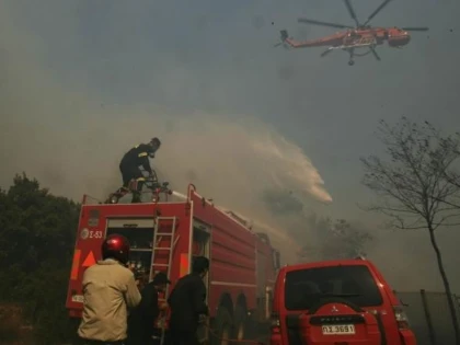 Avertizare de călătorie pentru Grecia. Zonele cu risc crescut de incendii