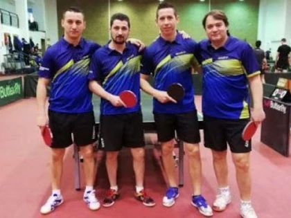 Băieţii CSM-ului arădean au prins podiumul seriei, în liga secundă de tenis de masă