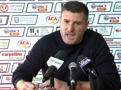 Balint tună şi fulgeră: "Îmi cer scuze suporterilor, au fost jucători care se plimbau pe teren"!