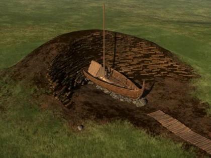 Barcă vikingă extrem de rară, descoperită de arheologii norvegieni