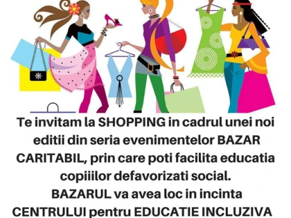 Bazar caritabil pentru copii