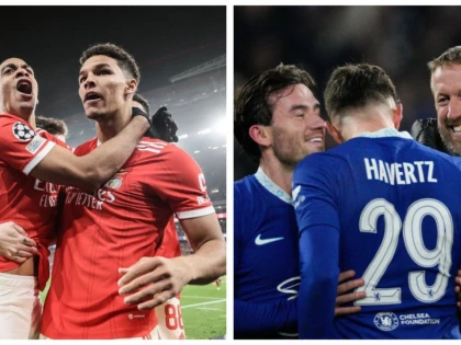 Benfica și Chelsea, primele sfertfinaliste din Liga Campionilor! Bayern și PSG dau bătălia finală