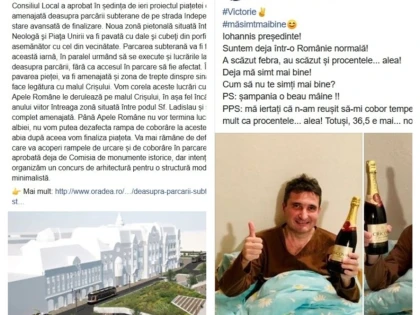 Bibarț face febră pe Facebook, Bolojan de la Oradea construiește parcări subterane