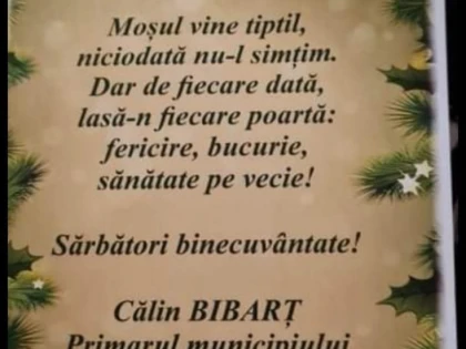 Bibarț face pe Moșu, oferind cadouri în școli și grădinițe, însă nu știm din buzunarul cui