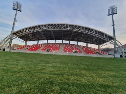 Bibarț promite inaugurarea stadionului „Francisc Neuman” în vară. Nu a precizat și anul