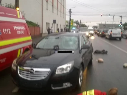 BICICLIST, ACCIDENTAT GRAV ÎN INTERSECȚIA STRĂZII PĂDURII CU DOROBANȚILOR