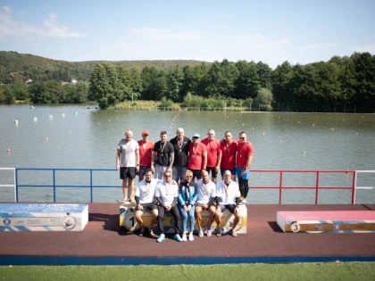 Bilanţ excelent pentru CSM Arad, la Campionatele Naţionale de kaiac viteză Master