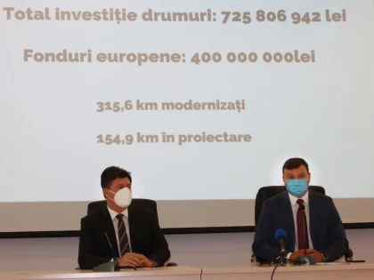 Bîlcea se laudă cu peste 350 de kilometri de drumuri judeţene, modernizați sau care se află în lucru