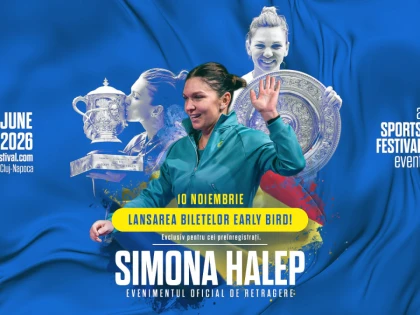 Bilete disponibile, din 10 noiembrie, pentru evenimentul de retragere al Simonei Halep!