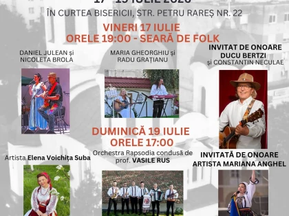 Biserica Ortodoxă Grădiște I invită publicul la cea de-a XV-a ediție a Festivalului Românilor de Pretutindeni