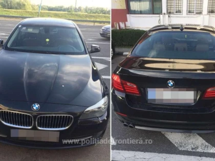 BMW căutat în Austria, depistat în Vama Nădlac