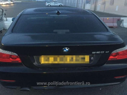 BMW căutat în Marea Britanie, depistat de poliţiştii de frontieră arădeni