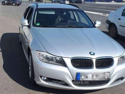 BMW furat din Germania, depistat la frontieră