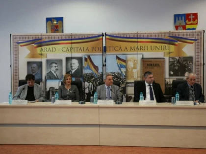 Boghicevici: „Vrem să punem în valoare contribuţia Aradului la Marea Unire“