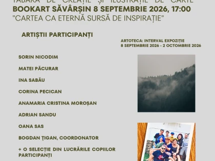 BookArt Săvârșin 2026 vine la Biblioteca Arad