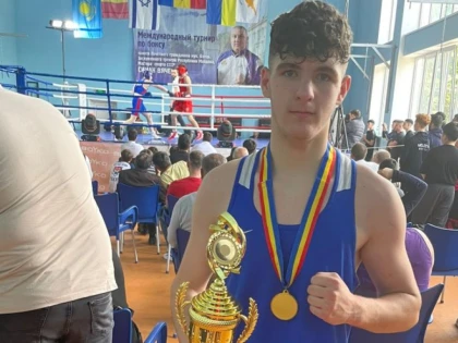 Boxerul arădean Andrei Marcu s-a remarcat la un turneu internațional