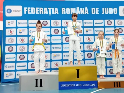 Bronzuri naționale la U13 și U15, pentru judoka de la CSM Arad (FOTO)
