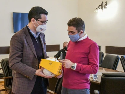 Burleanu şi Bibarţ, ce tandem! Preşedintele FRF a făcut un tur de forţă la Arad