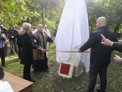 Bustul maestrului Mihai Botez a fost dezvelit în Parcul Pădurice