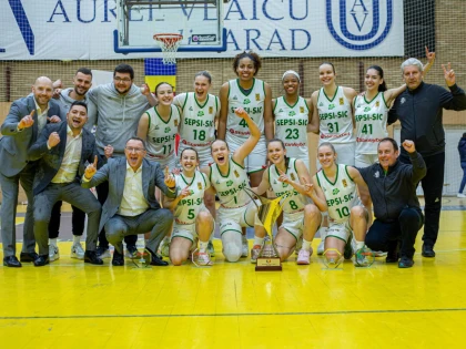 Calcule răsturnate la Arad! Sepsi Sfântu Gheorghe a câștigat Cupa României la baschet feminin