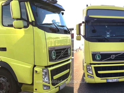 Camion căutat de autorităţile române, descoperit la frontiera arădeană