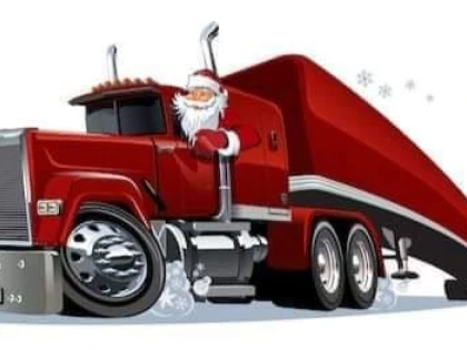 "Camionul lui Moș Crăciun" restricționează traficul la kilometrul 0
