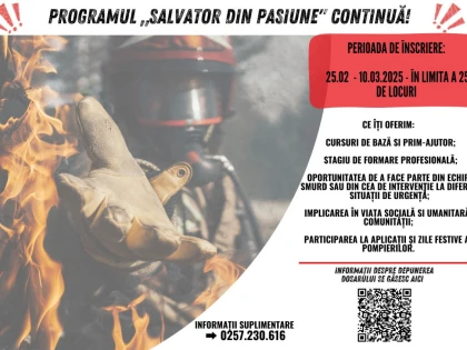 Campania "Salvator din pasiune" continuă