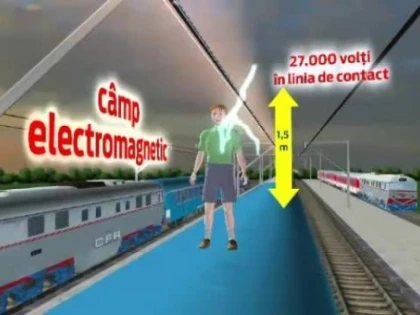Campanie CFR pentru ca oamenii să nu-și mai facă selfie pe trenuri
