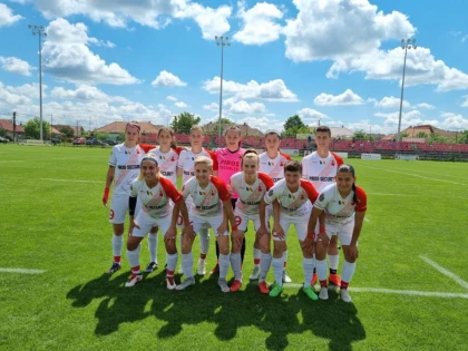 Campioana Olimpia a spulberat visul "leoaicelor", de a juca finala Cupei la Arad