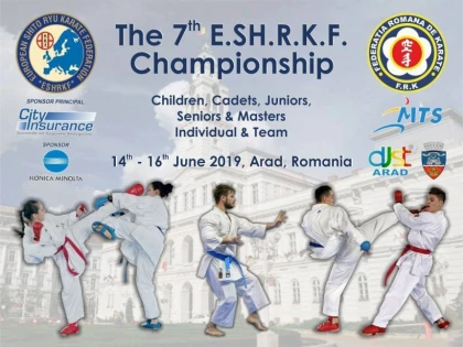 Campionat European de karate, în Polivalenta arădeană