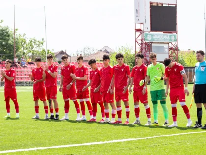 Campionii utiști de la U17 au învins la Cluj-Napoca, în Liga Elitelor la fotbal