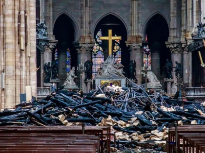 Când se va oficia prima liturghie în catedrala Notre-Dame, după incendiul din 15 aprilie