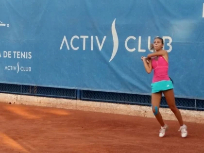 Caniculă şi apoi, furtună, la turneul de tenis ITF Arad