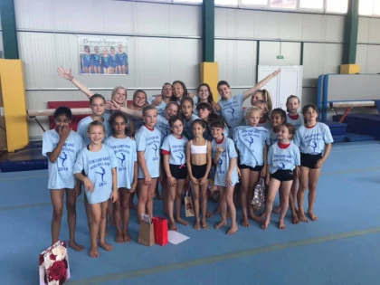 Cantonament la Arad, pentru gimnaste din trei ţări