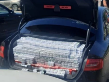 Captură impresionantă de contrabandă de țigări
