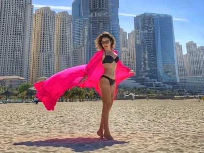 Carmen Brumă și Mircea Badea își etalează mușchii în Dubai