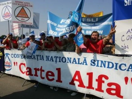 CARTEL ALFA VA PROTESTA LA GUVERN PENTRU MODIFICAREA LEGISLATIEI MUNCII