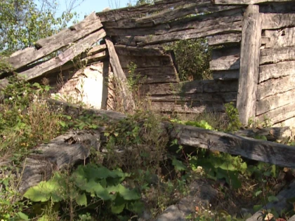 Casa în care s-a născut Constantin Brâncuşi s-a prăbuşit