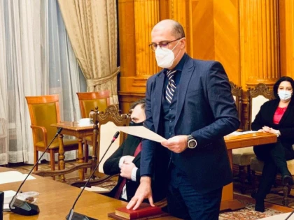 Cătălin Mihalache a fost desemnat secretar general adjunct al Camerei Deputaților