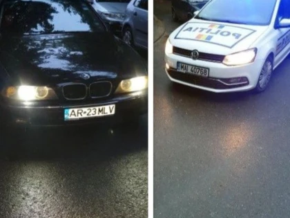 Ce faci când ești polițist cu BMW și te supără cineva în trafic ? Chemi colegul de la Rutieră să-i rupă urechile