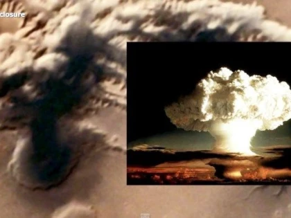 CE NE ASCUNDE NASA? EXPLOZIE NUCLEARA DE AMPLOARE PE MARTE (VIDEO)